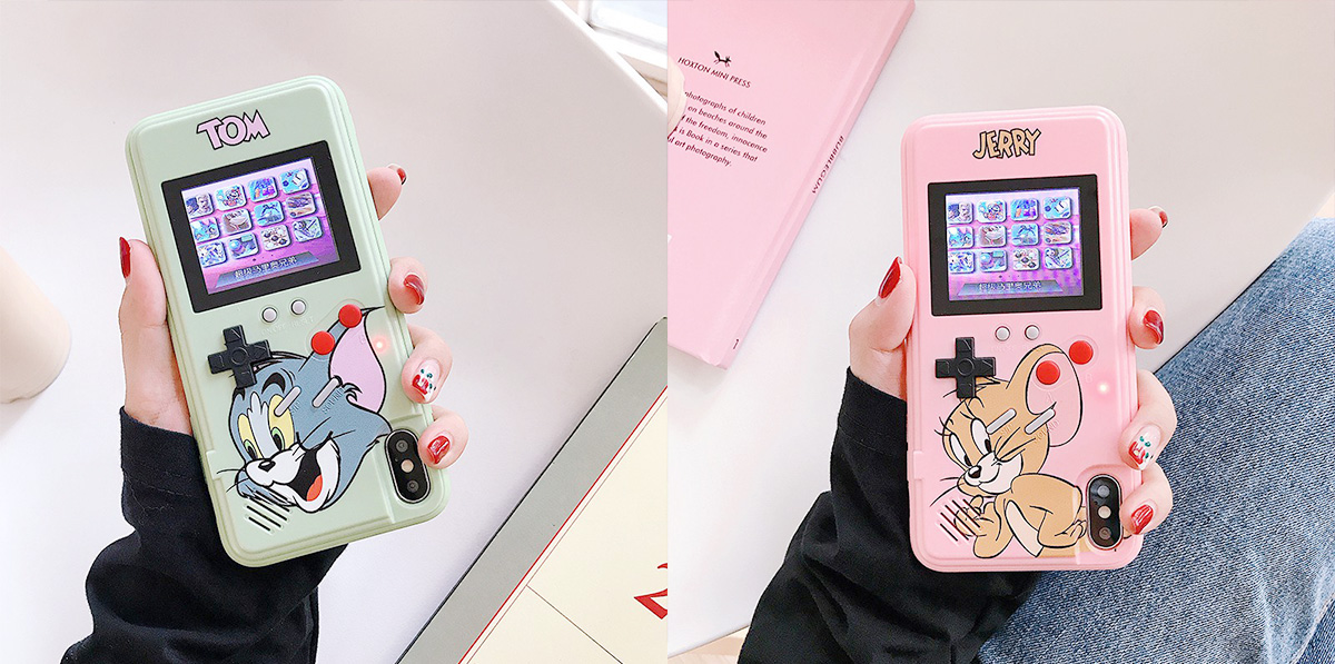 Tom & Jerry Gameboy Phone Case