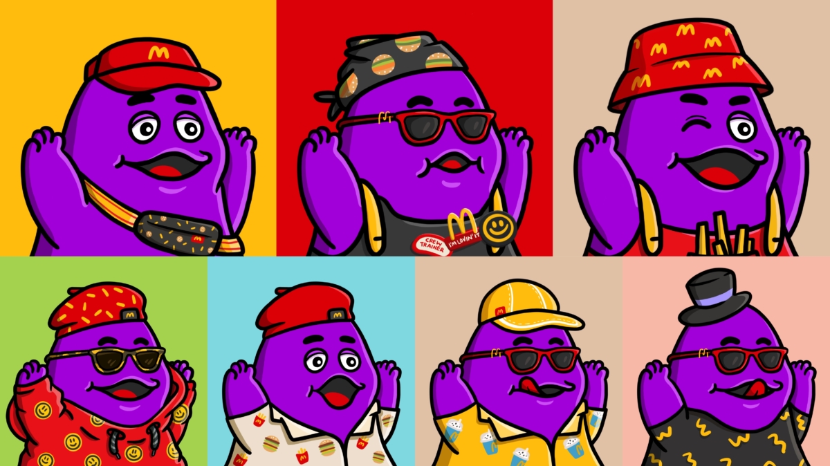 Grimace Digital Collectibles