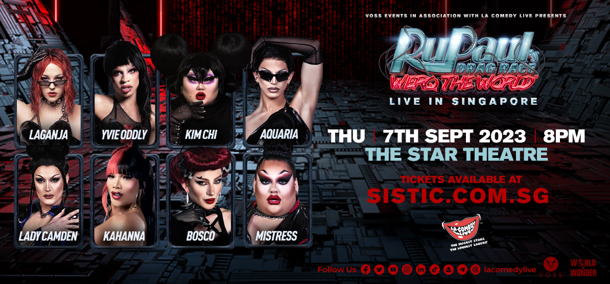 RuPaul’s Drag Race WERQ THE WORLD 2023 in Singapore