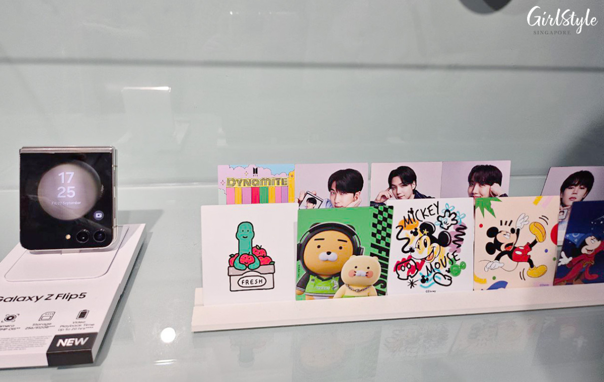 Samsung FlipSide Market Pop-Up