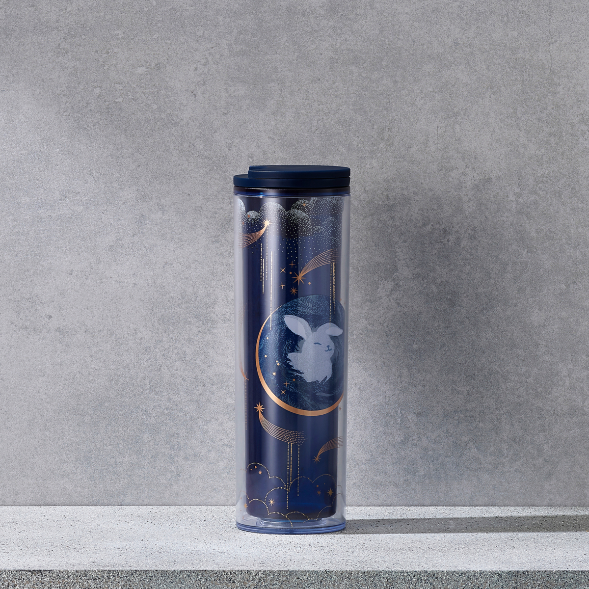 Starbucks Rabbit Starry Night Tumbler 16oz