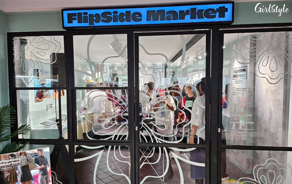 Samsung FlipSide Market Pop-Up