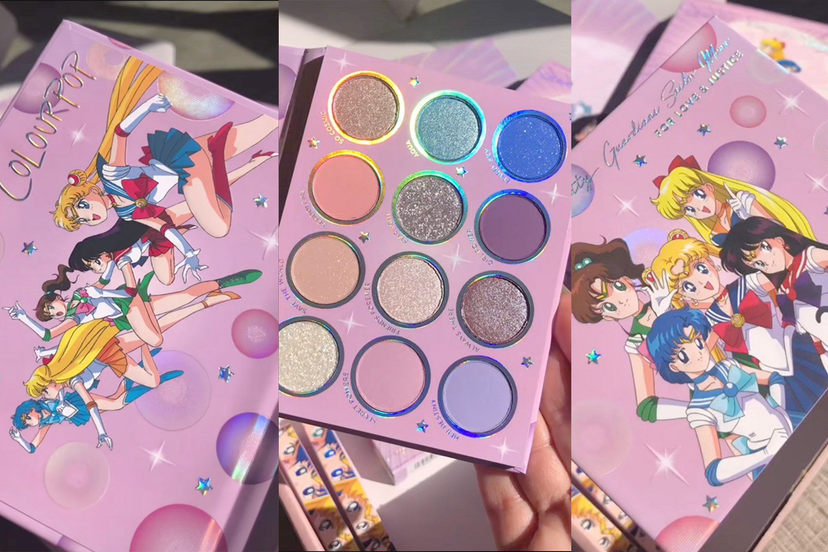 Pretty Guardian Sailor Moon For Love & Justice Pressed Powder Palette