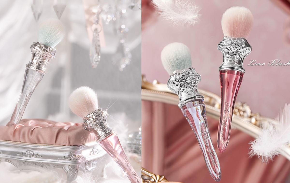 Flower Knows Swan Ballet Series Love Blush Brush