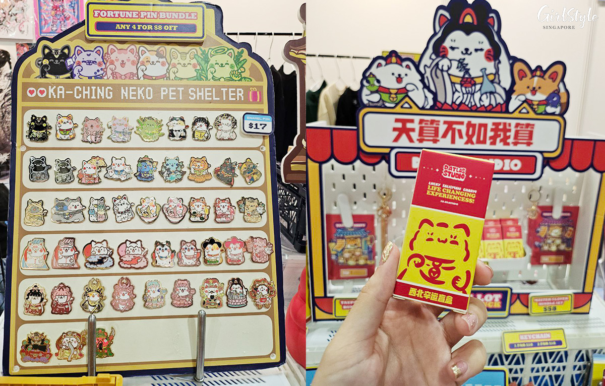 d.atlas studio Pet Fortune Enamel Pins & Fortune Blind Boxes