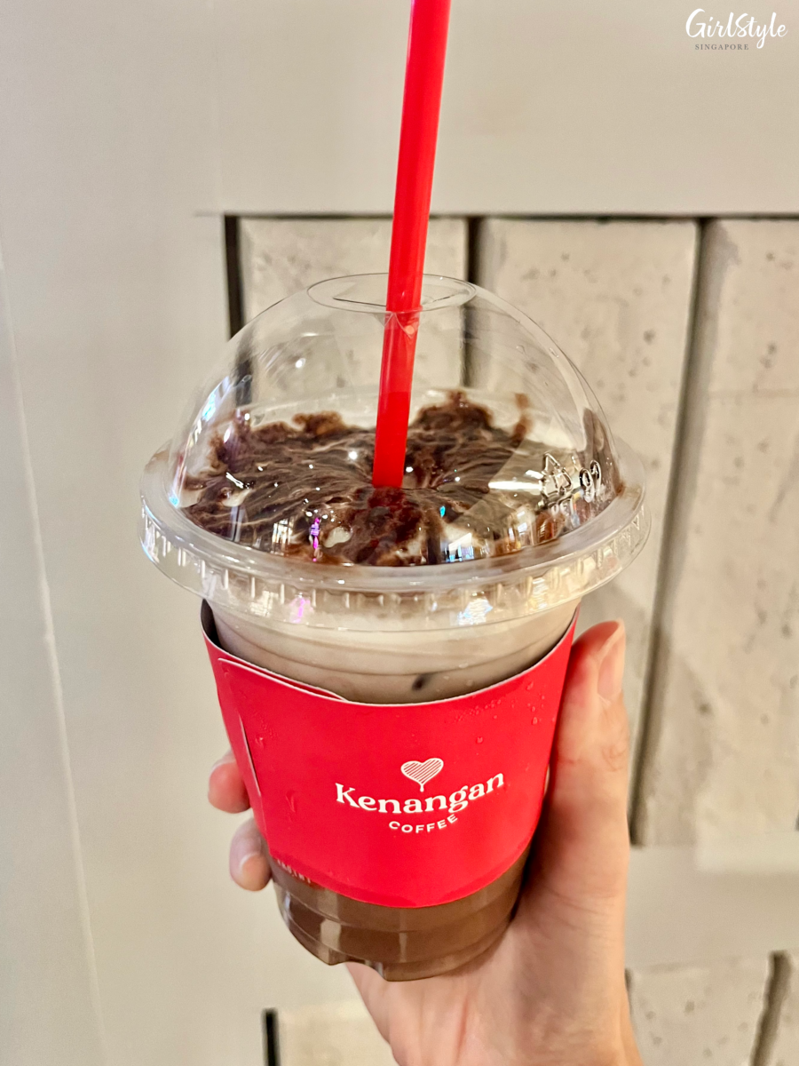 Iced Mocha at Kenangan Coffee Raffles City