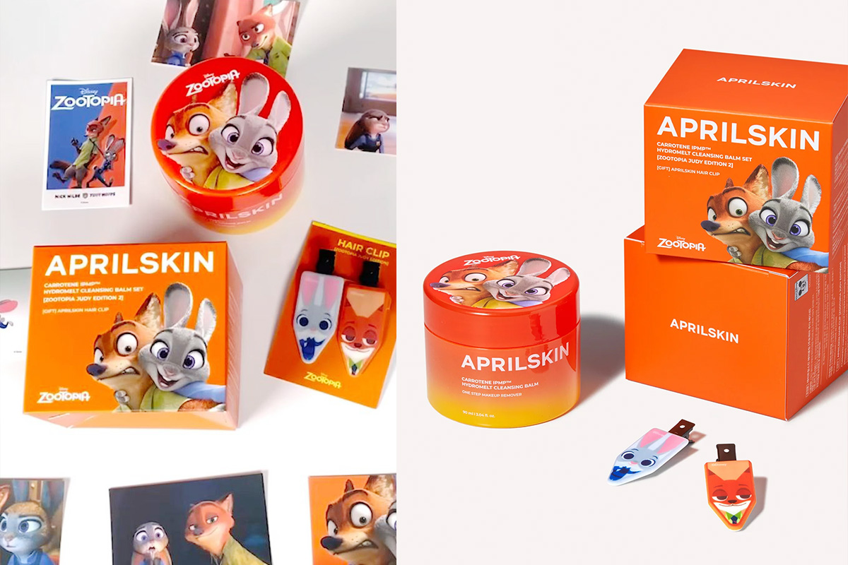 Aprilskin x Zootopia Carrotene IPMP Hydromelt Cleansing Balm