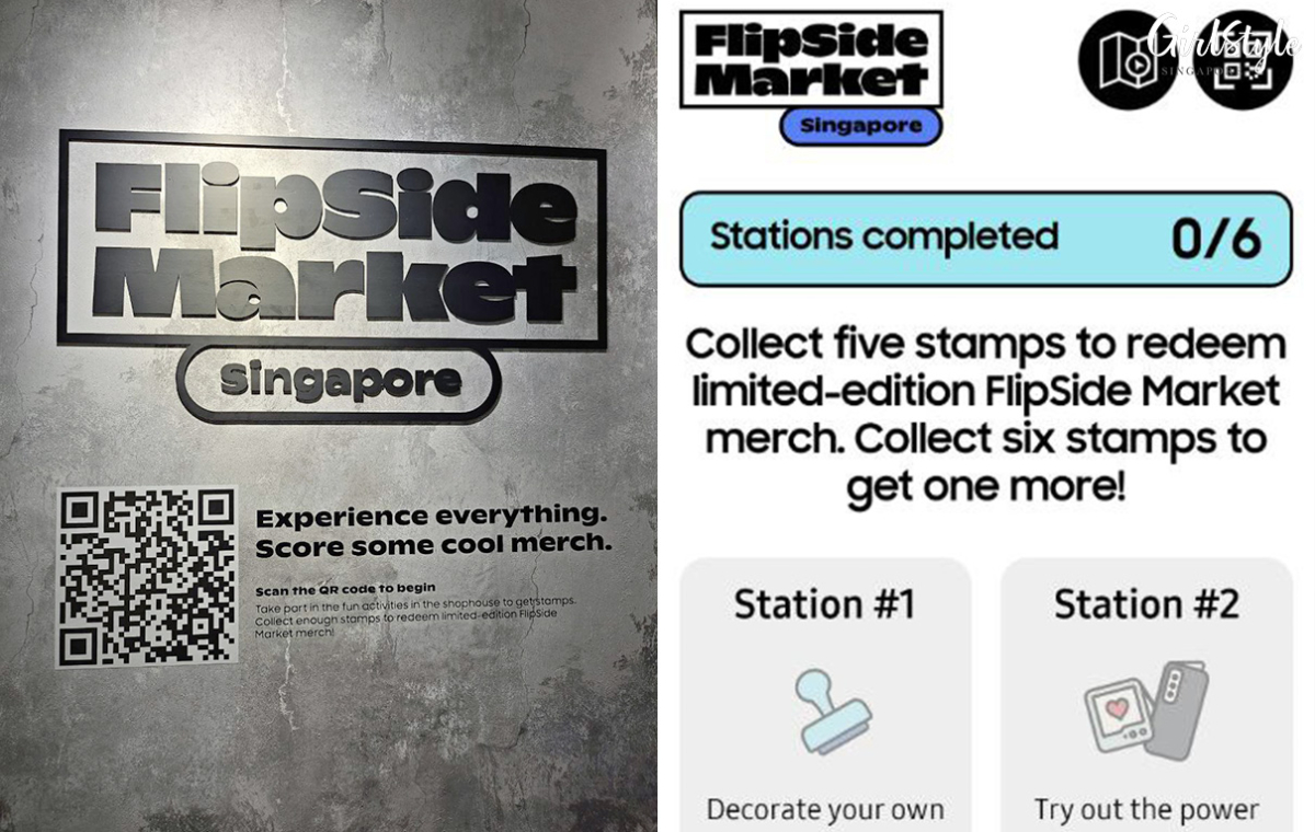 Samsung FlipSide Market Pop-Up