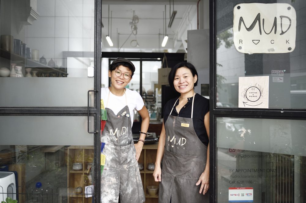 Michelle Lim and Seok Har Ng from Mud Rock Ceramics