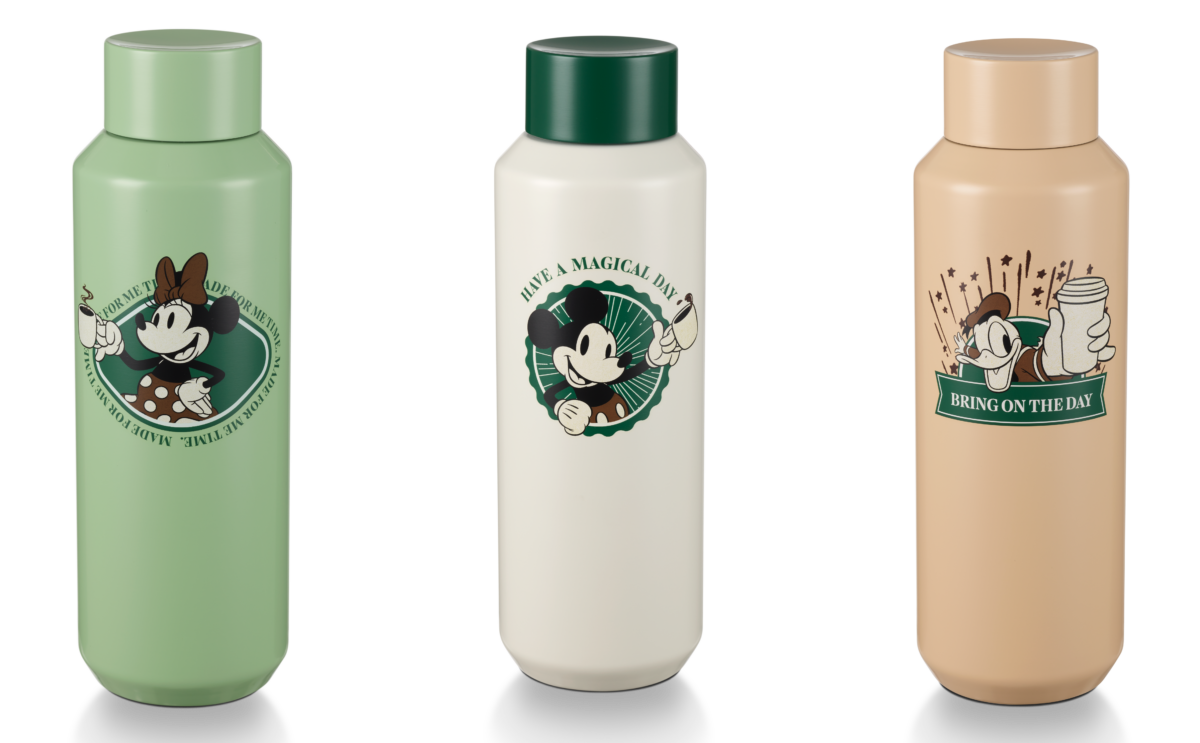 Stainless Steel Tumblers - Minnie Made For Me, Mickey Magical Day, Donald Bring On The Day