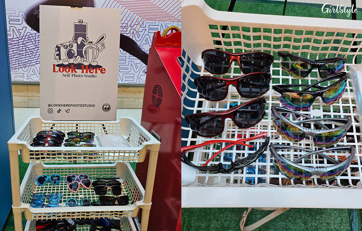 Look Here Photo Studio Pop-Up Props