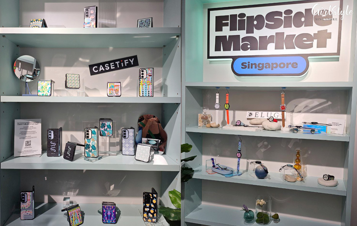 Samsung FlipSide Market Pop-Up