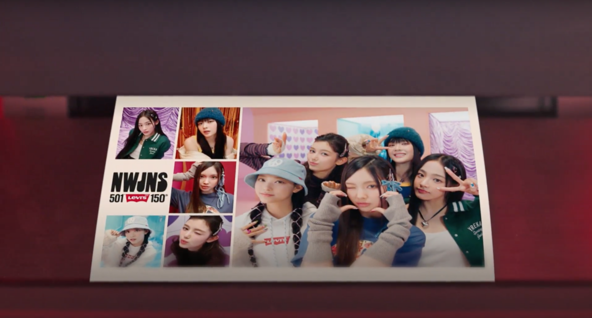 Levi’s x NewJeans Photo Booth @ ION Orchard