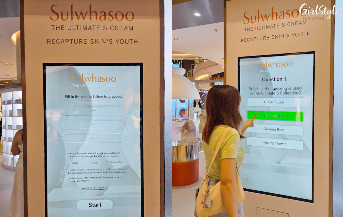 Sulwhasoo ION Orchard Pop-Up