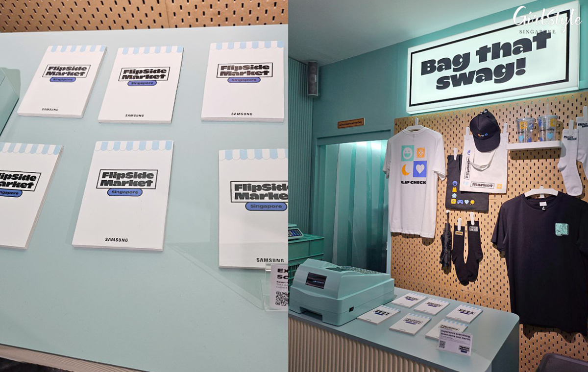 Samsung FlipSide Market Pop-Up