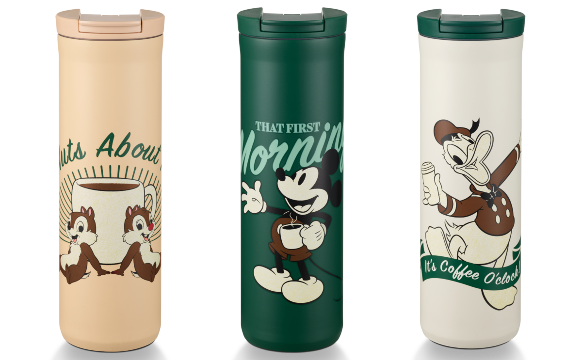 Stainless Steel Tumblers - Chip and Dale, Mickey, Donald