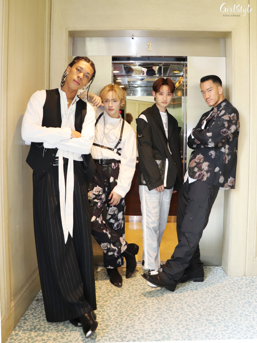 (left to right) JIMMY, RYOGA, REN, TSURUGI