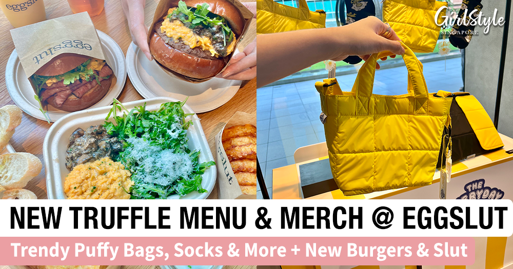 Eggslut Truffle Menu, Puffy Bags & More Merch In Singapore
