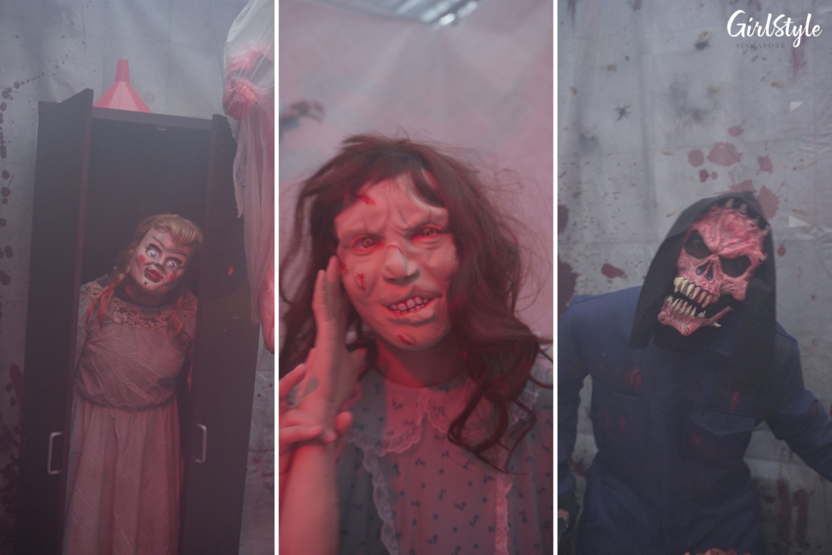 Some of the terrifying sights that await you at the Horror Maze