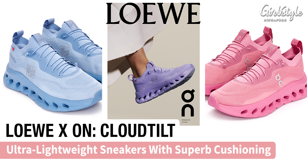 LOEWE x On Cloudtilt Sneaker Launches In Singapore
