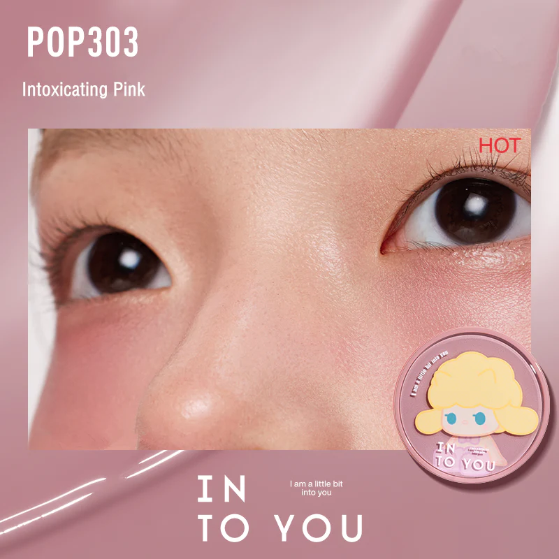 INTO YOU x POP MART Cushion Blush in POP303