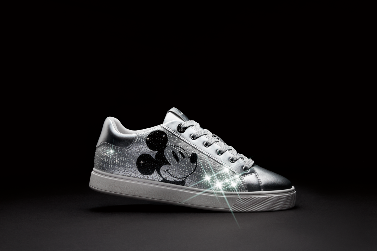 Disney x ALDO Silver Sneakers