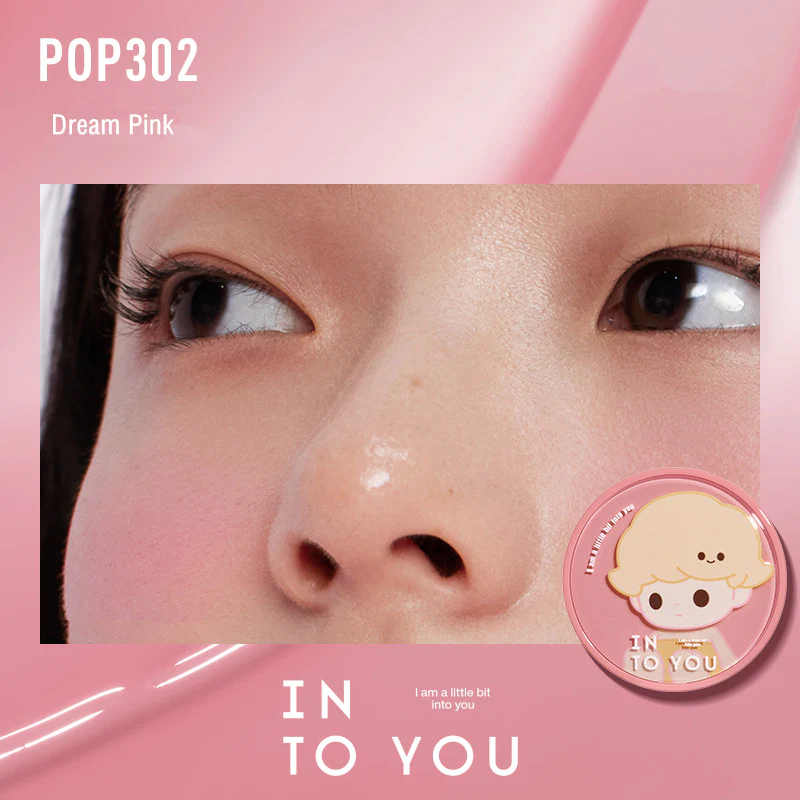 INTO YOU x POP MART Cushion Blush in POP302