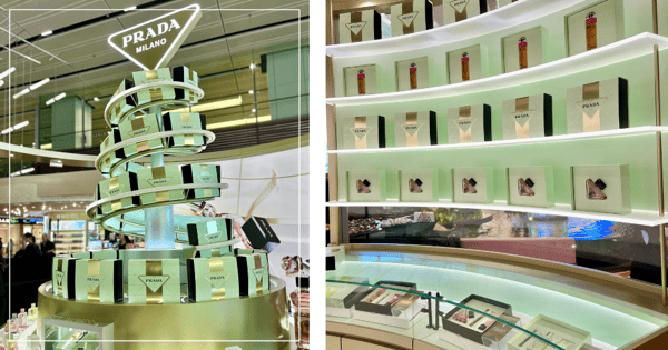 The World's First Prada Holiday Gift Factory Opens In Singapore At Changi Airport