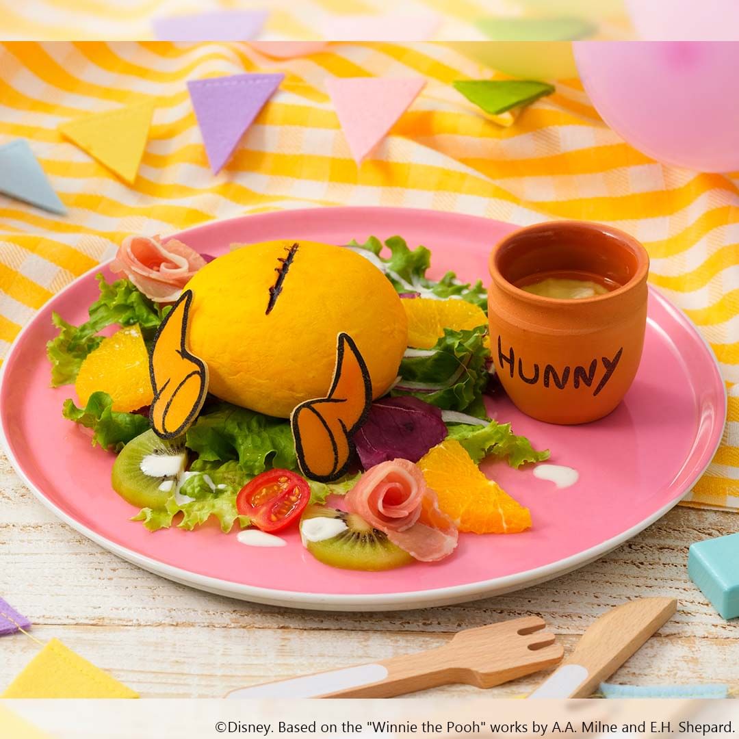 Winnie-the-Pooh-themed Hide and seek Fruit Salad