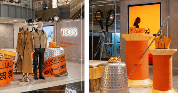Tod's ‘The Art Of Craftsmanship’ Pop-Up Store At Orchard Road Has Giant Installations & A Capsule Collection