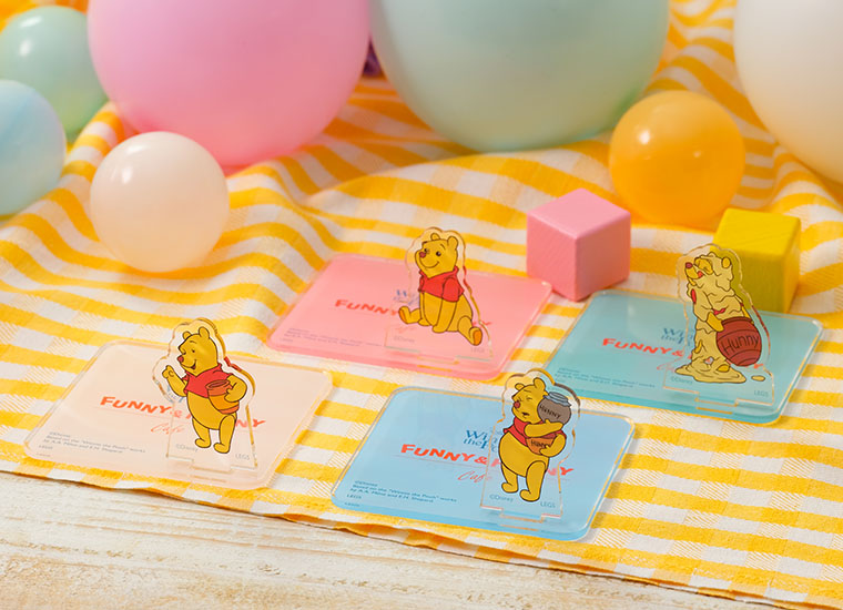 Winnie-the-Pooh Acrylic coasters