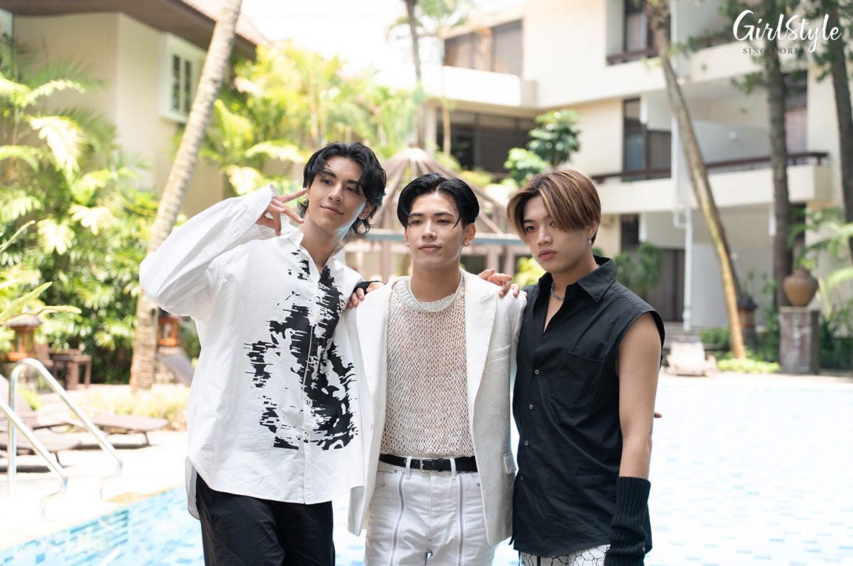 (left to right) WEESA, KOKORO, RYUSHIN