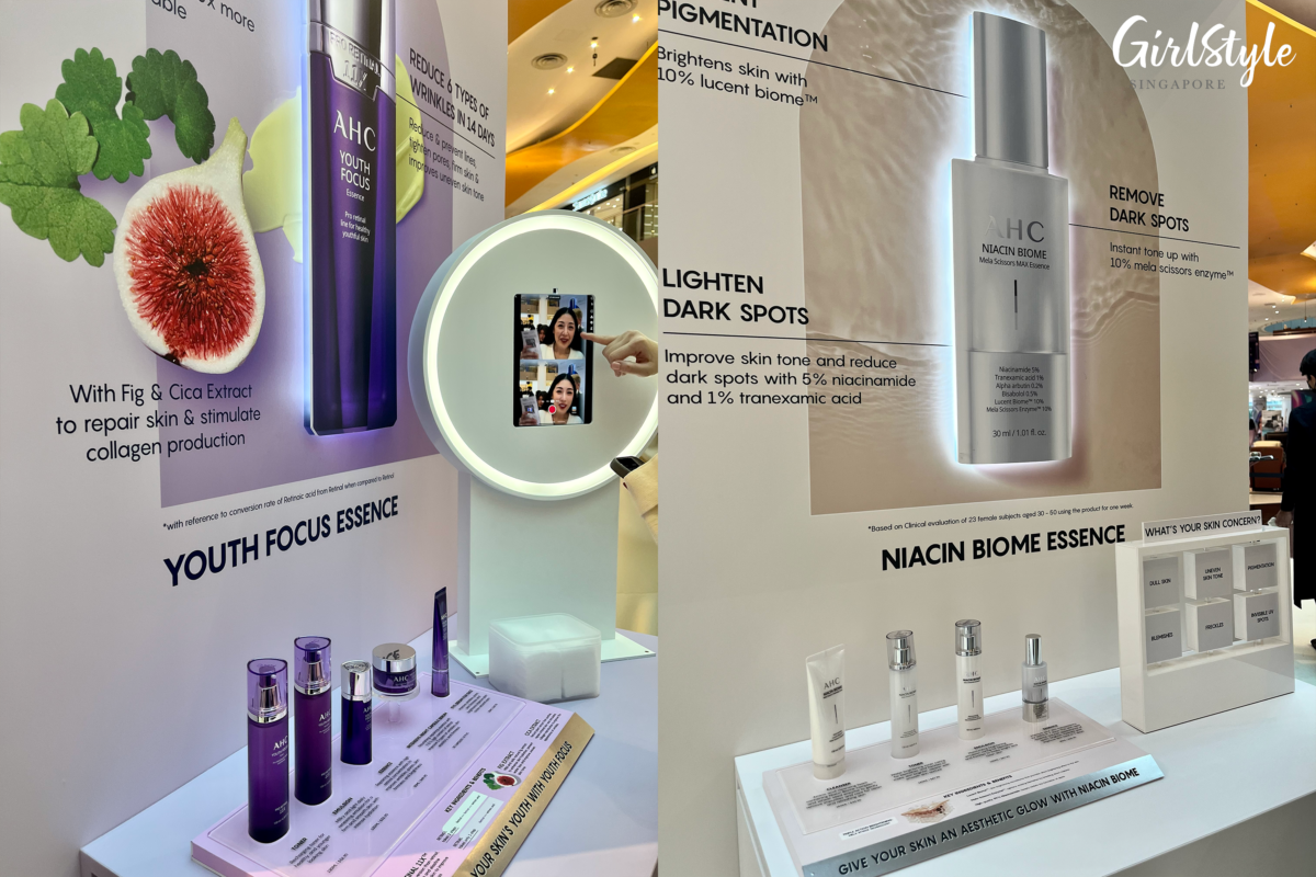 Target your Skin Concern Zone - AHC Pop-Up at VivoCity