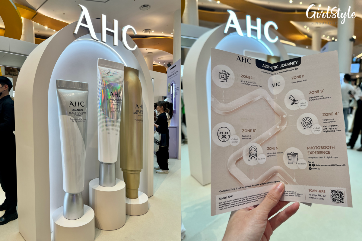 Photo area and Journey Card - AHC Pop-Up at VivoCity