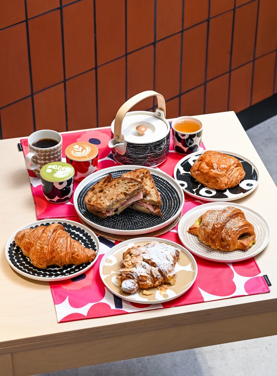 Savoury food at Marimekko Cafe