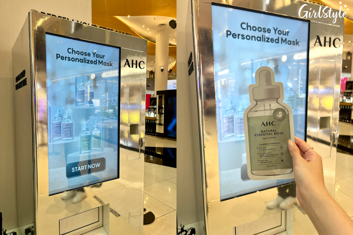 Vending machine - AHC Pop-Up at VivoCity