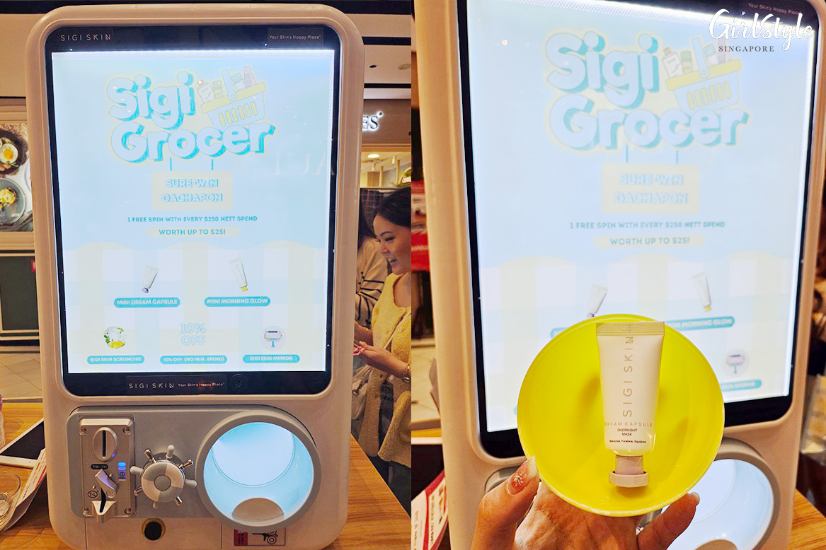 Sigi Grocer Pop-Up sure-win gachapon
