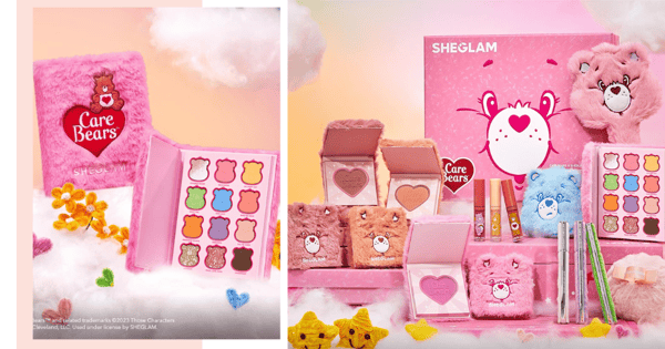 Care Bears x SHEGLAM: Makeup With Furry Packaging