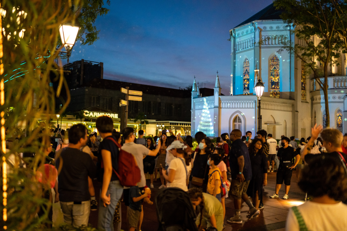 Projection Mapping at CHIJMES