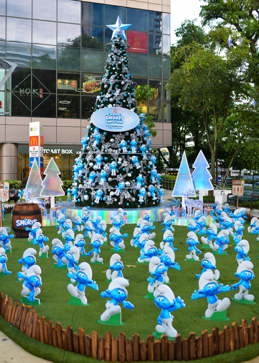 Smurfy Christmas at City Square Mall