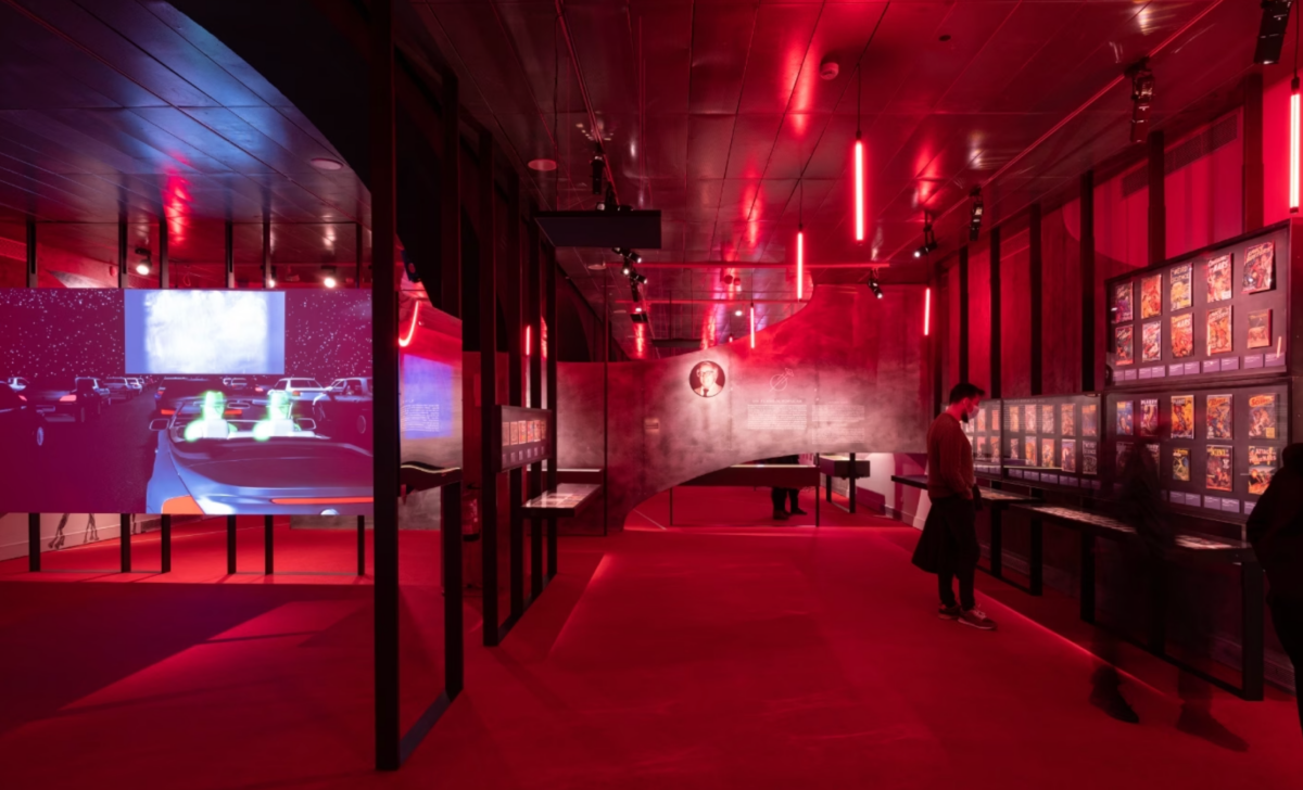 Installation view of Mars: The Red Mirror at Centre de Cultura Contemporània de Barcelona, CCCB (2021)