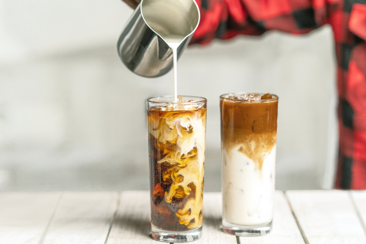 Iced Latte and Cold Brew at Tim Hortons