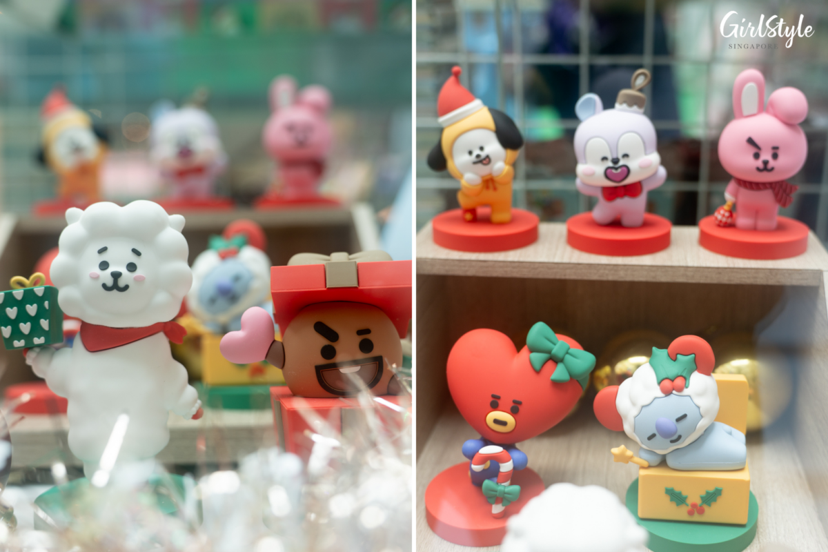 The collectables that you can get from the BT21 Blind Box