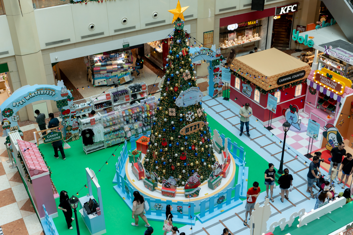 BT21 Winterfest Carnival at West Mall