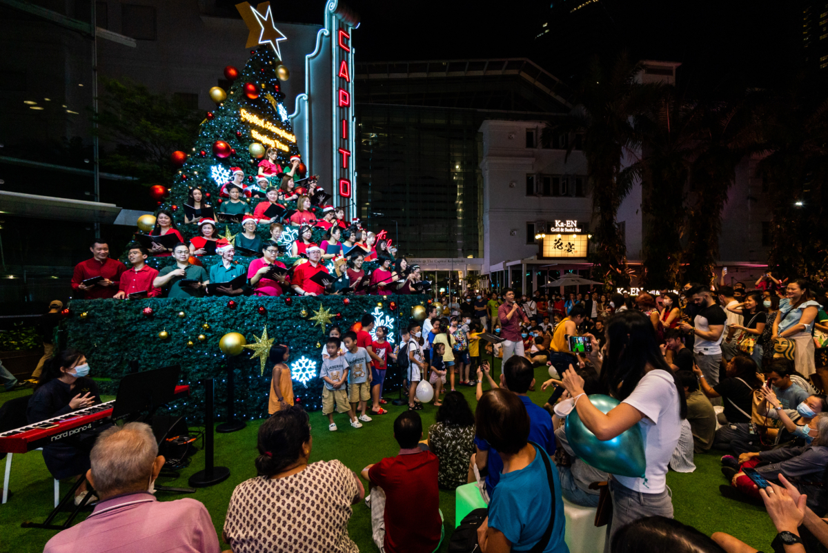 Singing Tree at Capitol Singapore