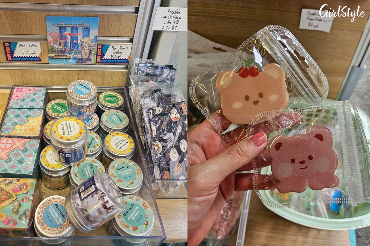 Mini Puzzle Coasters and animal-shaped Griptoks