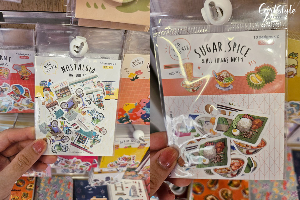 Nostalgia On Wheels and Sugar, Spice & All Things Nice deco sticker packs