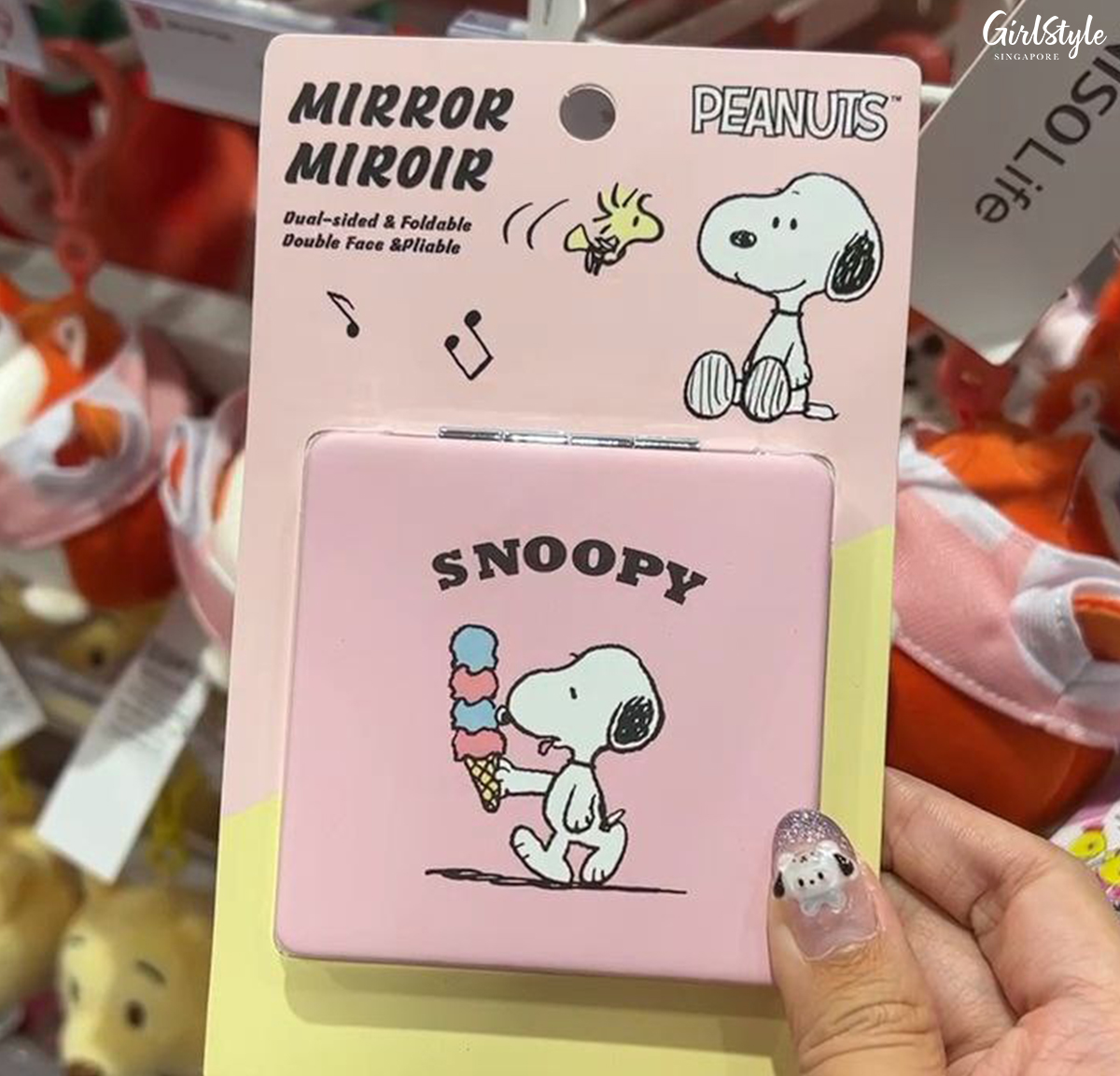 Snoopy Hand Mirror