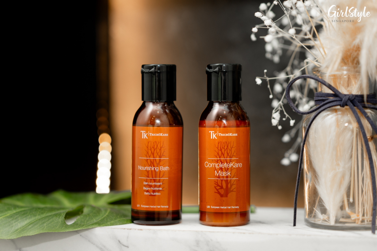 TK TrichoKare’s Nourishing Hair Bath and CompleteKare Mask (50ml each)