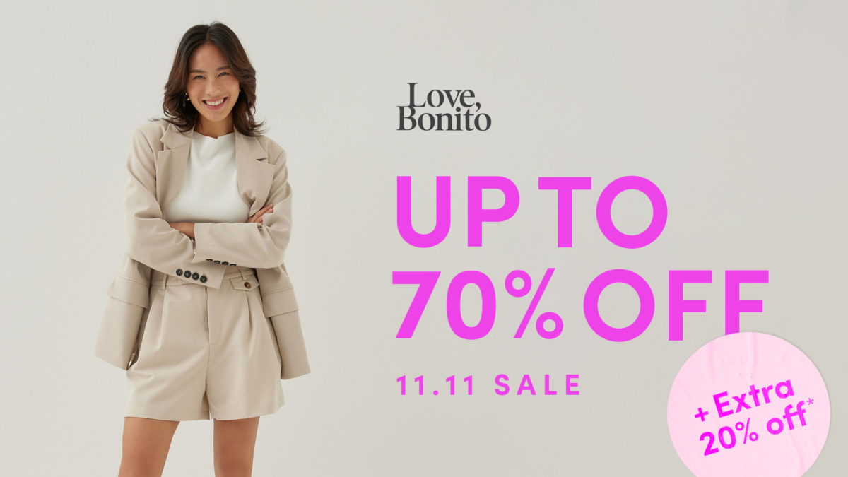 Love, Bonito Single's Day Sale